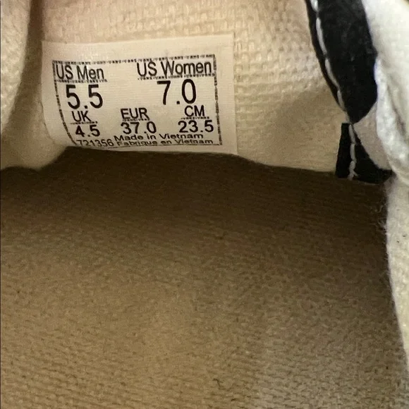 Vans Black and White Checkered Sneakers - Picture 7 of 7